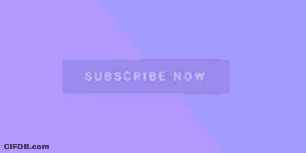 Subscribe Now Simple Button Purple Violet Aesthetic GIF