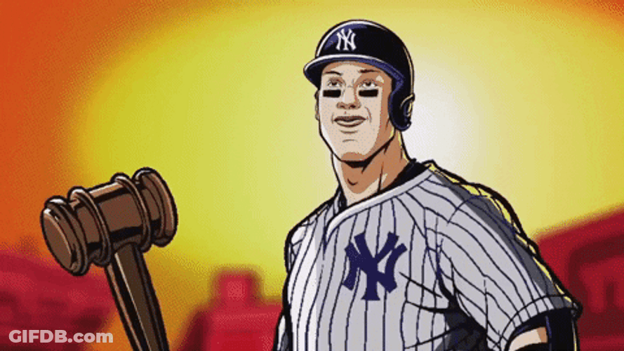Subway Series The Judge Animated Art GIF