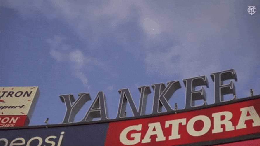 Subway Series Yankee Stadium Panoramic Shot GIF
