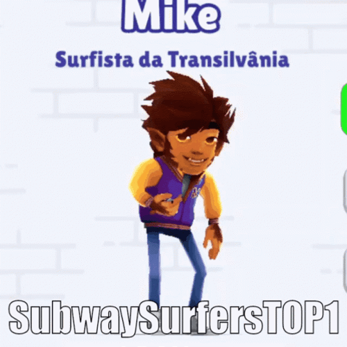 Subway Surfers Character Mike GIF