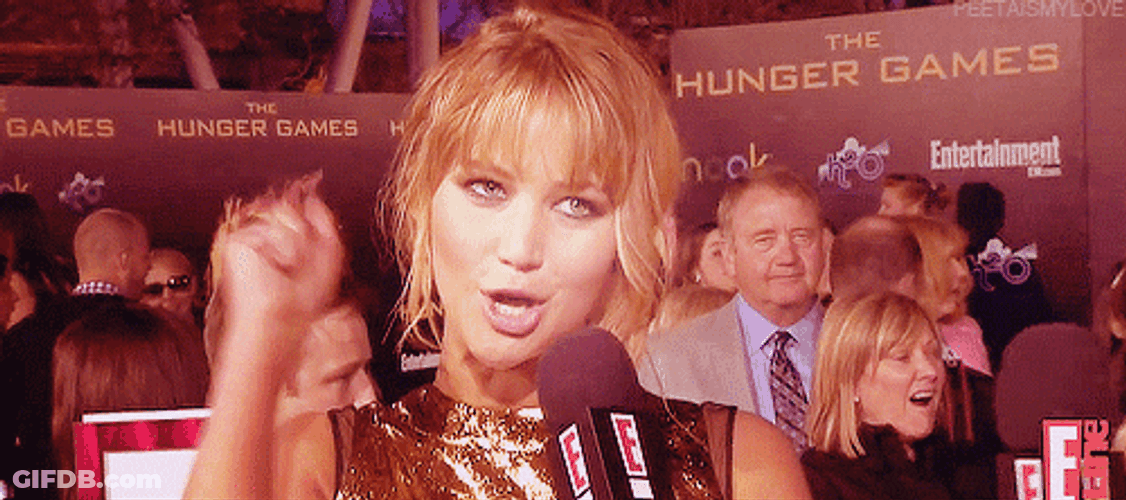 Success Jennifer Lawrence GIF