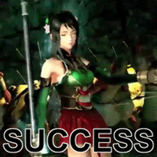 Success Lady Guan Dynasty Warriors GIF