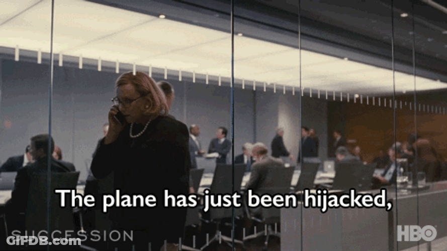 Succession Gerri Kellman Phone Call GIF