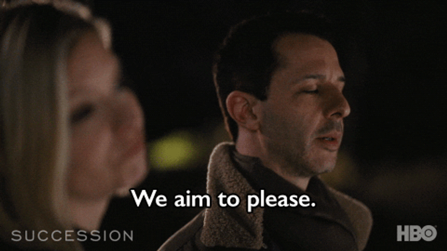 Succession Kendall Roy Aim GIF