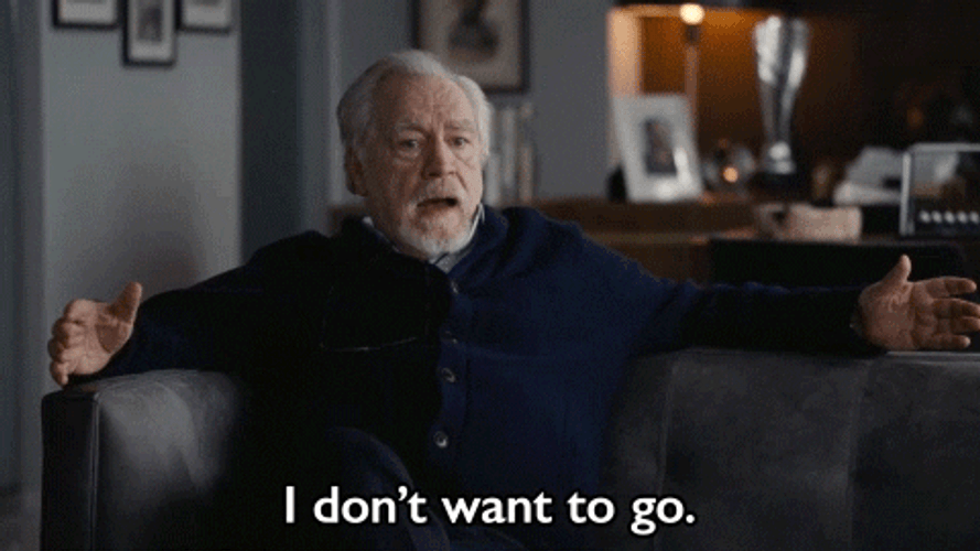 Succession Logan Dont Want Go GIF