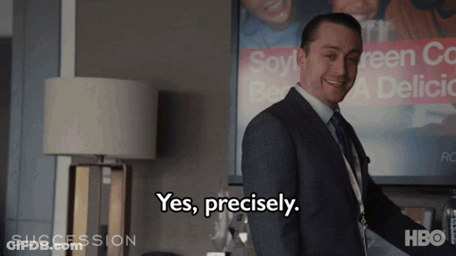 Succession Roman Roy Gets It GIF
