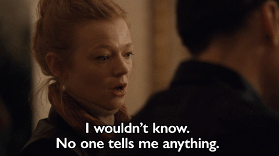 Succession Siobhan Roy Dont Know GIF