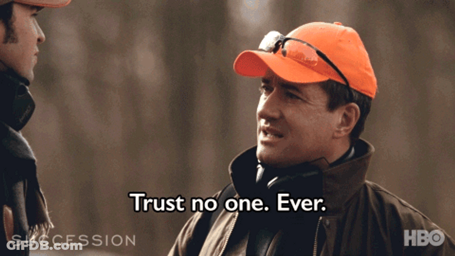 Succession Tom Trust No One GIF
