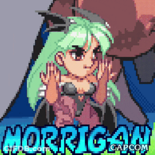 Succubus Princess Morrigan GIF