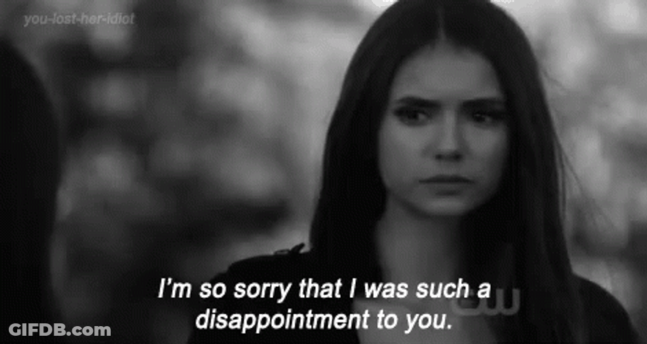 Such A Disappointment Nina Dobrev GIF