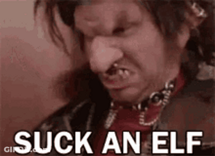 Suck An Elf GIF