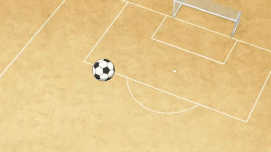 Sudden Appearance On Air Soccer Ball GIF