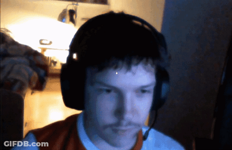 Sudden Flashbang During Video Game Session GIF