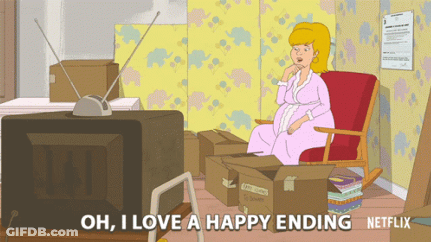 Sue Murphy I Love A Happy Ending GIF