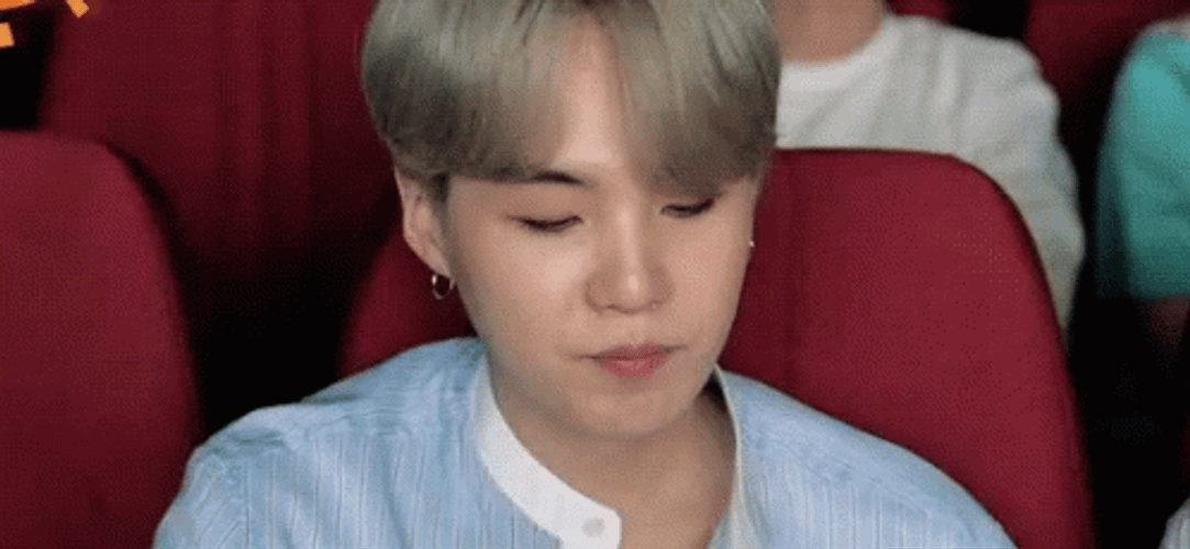 Suga Eating Popcorn GIF