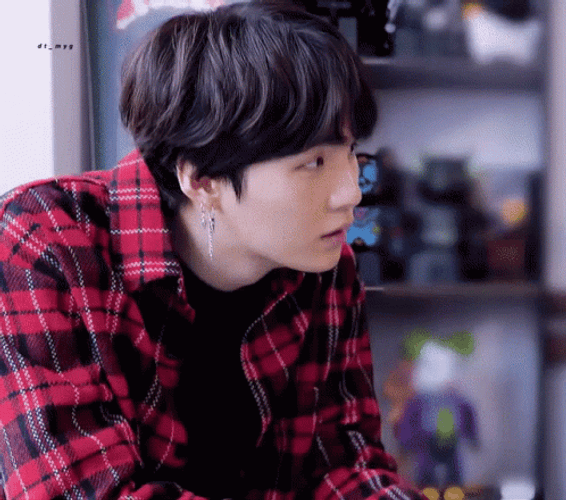 Suga Super Cute Smiling And Laughing GIF