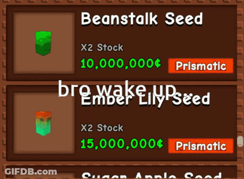 Sugar Apple Seed And Ember Lilly Seed Game Screenshot GIF