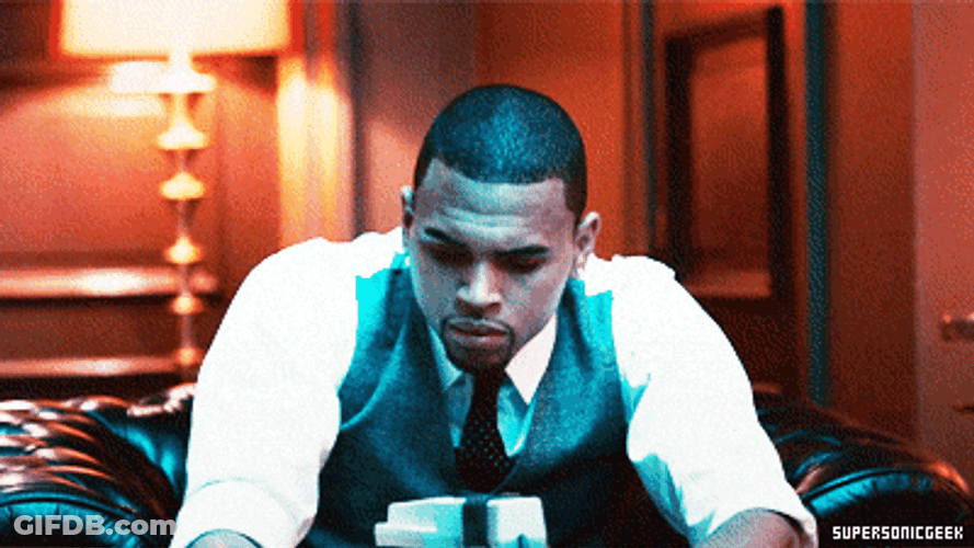 Sugar Baby Chris Brown Noser GIF