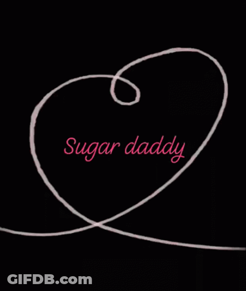 Sugar Daddy Love Heart GIF