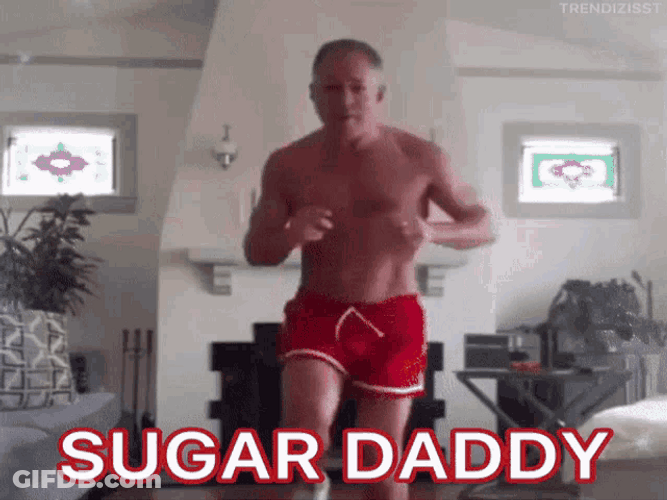 Sugar Daddy Topless Dancing GIF