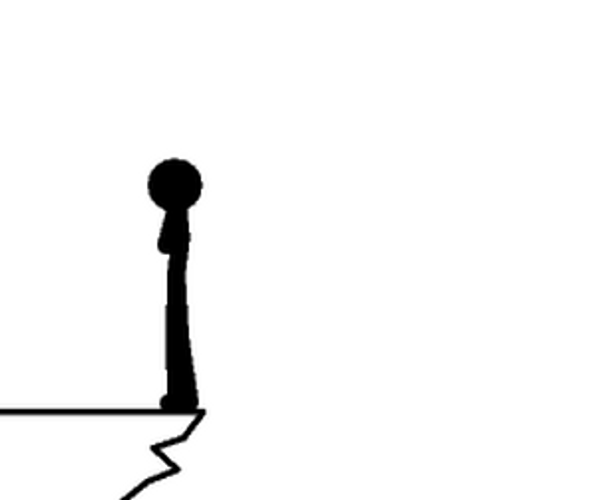Suicide Backflip Stickman GIF