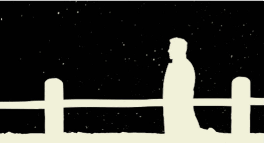 Suicide Gun Silhouette Art GIF