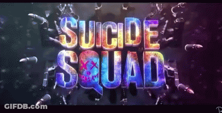 Suicide Squad Text GIF