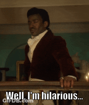 Suit And Bow Tie Man Well I'm Hilarious GIF