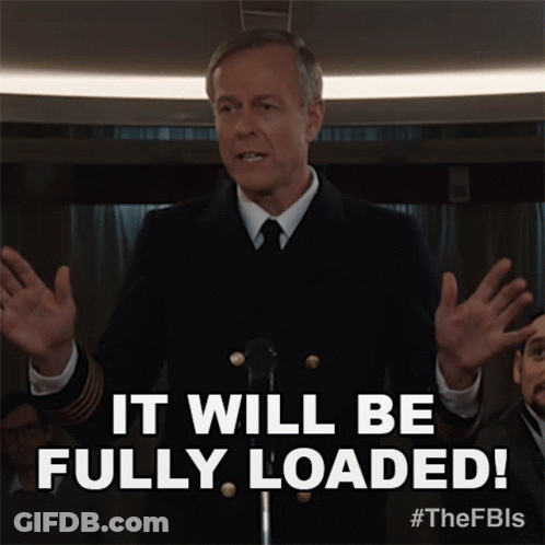 Suit And Tie Man At Mic: Fully Loaded GIF