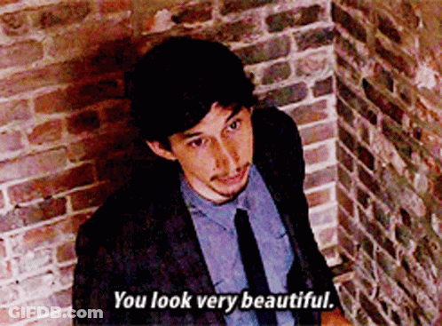 Suit And Tie Man Says You Look Very Beautiful GIF