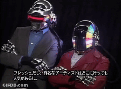 Suit Man And Red Jacket Man Arms Crossed GIF