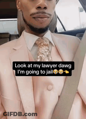 Suit Man Pointing It Was Her Your Honor GIF