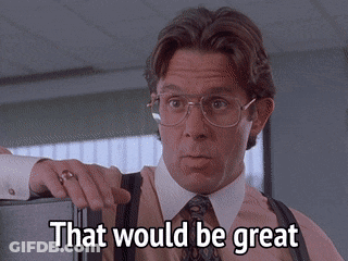 Suit Man Pointing Saying That Would Be Great GIF