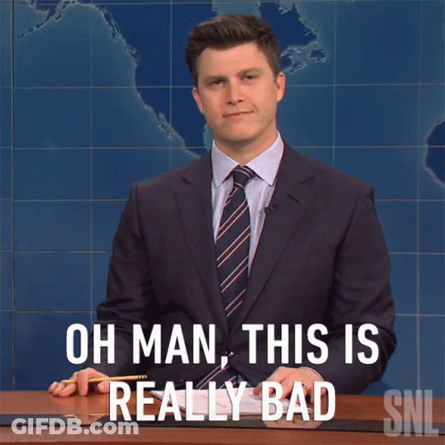 Suit Man Says Oh Man This Is Bad Map GIF