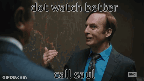 Suit Man Talking Hallway Dot Watch Better Call Saul GIF