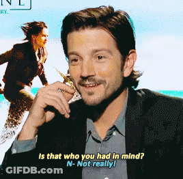 Suited Man Asks Who You Had In Mind GIF