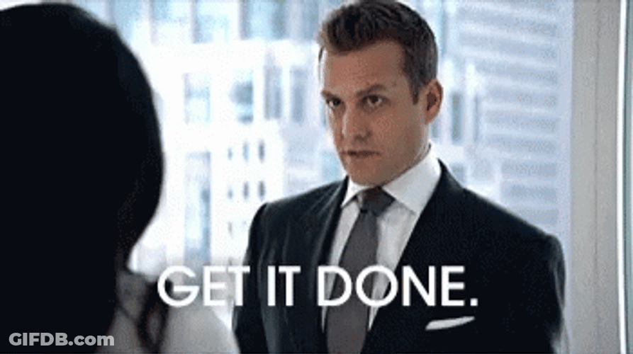 Suits Gabriel Macht Get It Done GIF