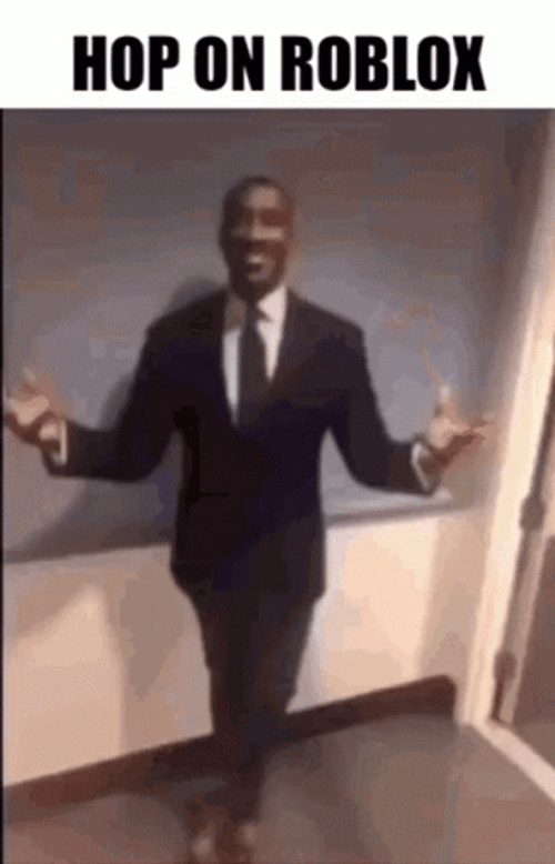 Suits Hop On Roblox GIF