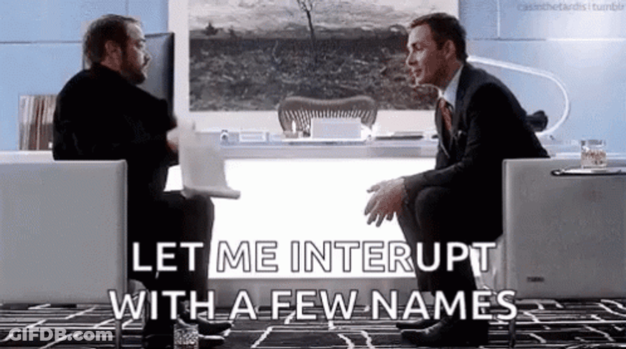 Suits James Patrick Stuart Long List GIF