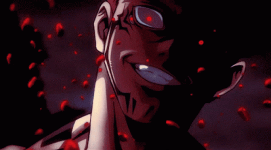 Sukuna Jujutsu Kaisen Menace Face GIF