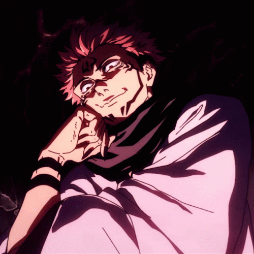 Sukuna Jujutsu Kaisen Smirk GIF