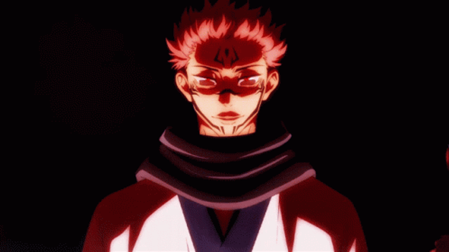 Sukuna Jujutsu Kaisen Standing GIF