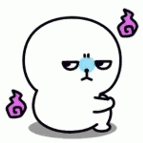 Sulky Quby Cute Animated GIF