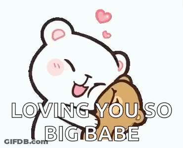 Sulley And Boo Hugging Saying I Love You GIF