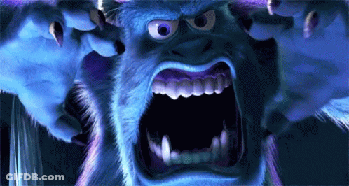 Sulley Close Up GIF