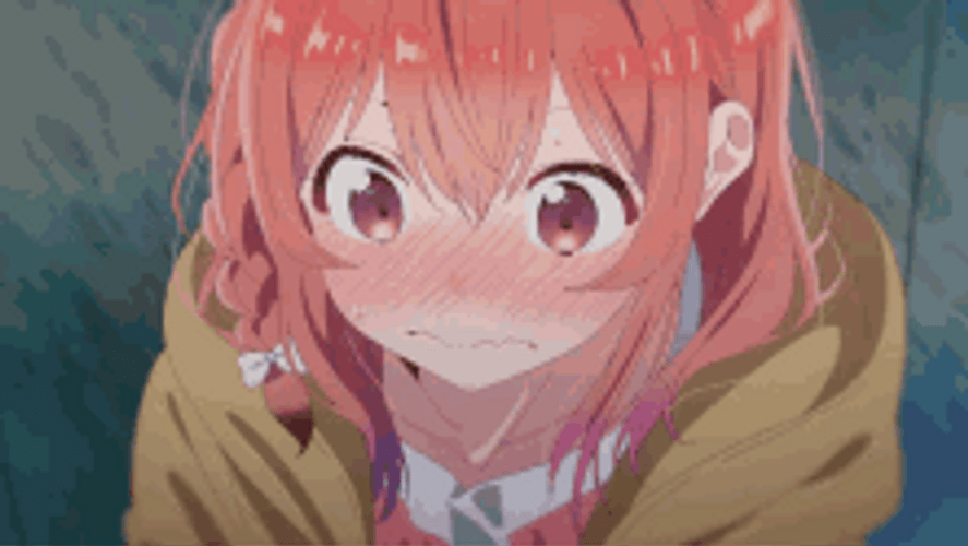 Sumi Sakurasawa Flustered Kanojo Okarishimasu Anime GIF