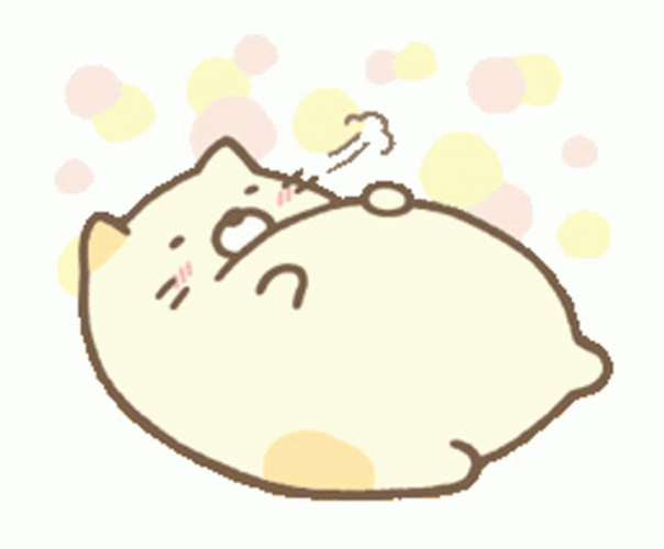 Sumikko Gurashi Squishmallow Eating Sleeping GIF