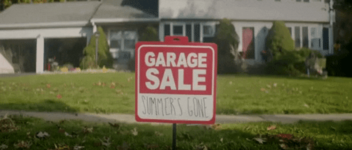 Summer And Its Gone Signage GIF