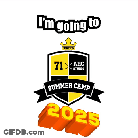 Summer Camp London 2025 Logo GIF