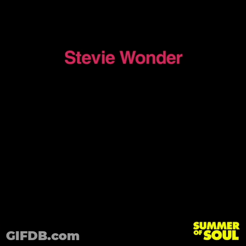 Summer Soul Stevie Wonder Happy Birthday GIF